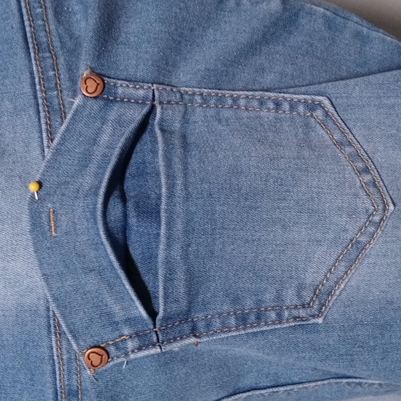 FASHION 2 LOVE DEMIN STRETCH SKIRT - Picture 5 of 7